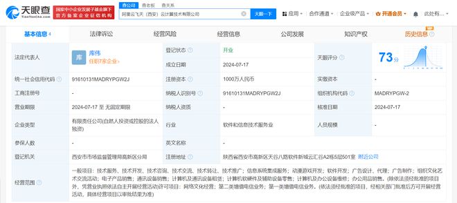 阿里云飛天落戶古都西安，千萬級注冊資本拓展系統集成新藍圖